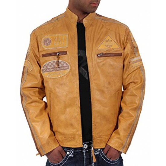 Retro Aviatrix Mens Boys JLI Mode Bikers Jacket
