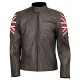 UK FLAG VINTAGE MENS MOTORCYCLE CAFE RACER JACKET UK FLAG VINTAGE MENS MOTORCYCLE CAFE RACER JACKET