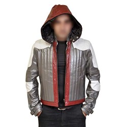 Jason Todd Batman Arkham Knight Red Hood Faux Costume Jacket