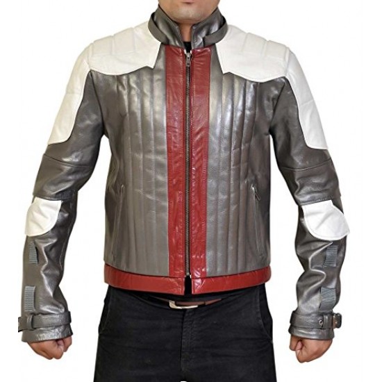 Jason Todd Batman Arkham Knight Red Hood Faux Costume Jacket