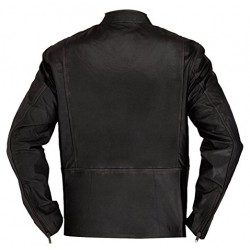 Men's Distressed Brown T Legacy Biker Leather Jacket