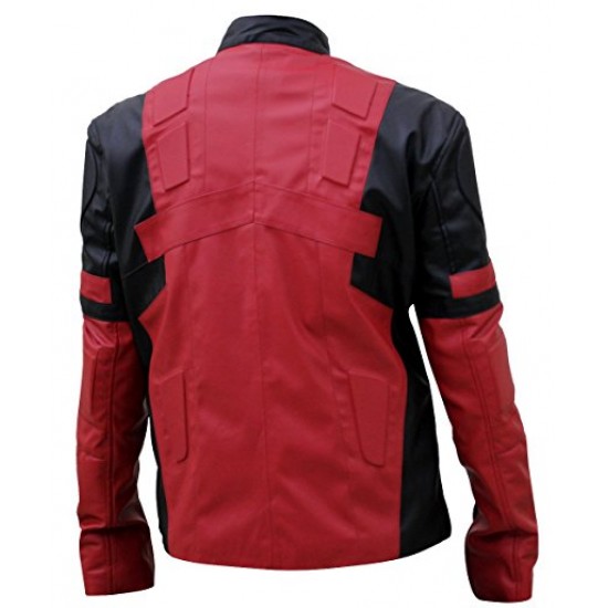 Ryan Reynolds Deadpool Wade Wilson Costume Leather Jacket