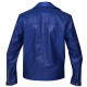 30 Seconds to Mars Jared Leto Blue Leather Jacket 30 Seconds to Mars Jared Leto Blue Leather Jacket