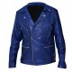 30 Seconds to Mars Jared Leto Blue Leather Jacket 30 Seconds to Mars Jared Leto Blue Leather Jacket