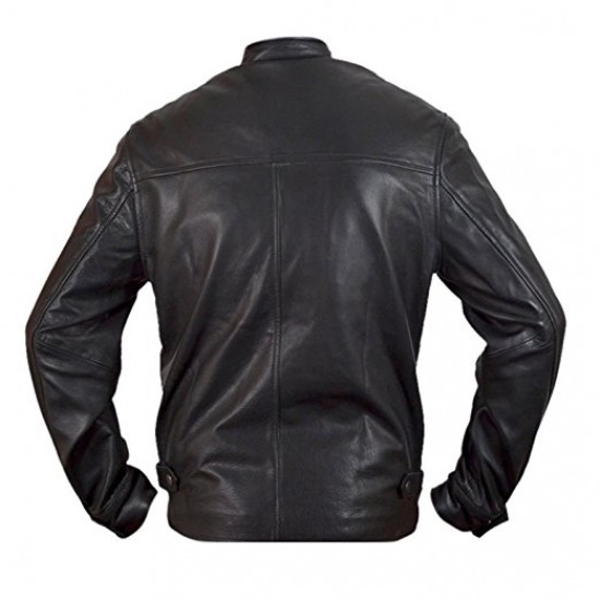 Fast and Furious 6 Vin Diesel Black Leather Jacket