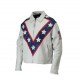 Evel Knievel Tribute White American Motorcycle Jacket Costume
