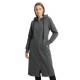 Dark Grey Long Organic Cotton Hoodie | Oversized Zip-Up Hooded Sweatshirt Jacket for Women Dark Grey Long Organic Cotton Hoodie | Oversized Zip-Up Hooded Sweatshirt Jacket for Women