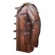 Distressed Brown Tom Hardy Leather Fur Shearling Dark Knight Rises Bane Jacket Coat Distressed Brown Tom Hardy Leather Fur Shearling Dark Knight Rises Bane Jacket Coat