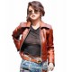 Selena Gomez Stylish Brown Jacket