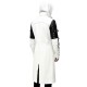 Iconic Movie-Inspired White Long Leather Gothic Coat - Cosplay Edition