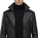 Men’s Black Long Leather Trench Coat - Cosplay Edition - Gambit Coat