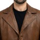 Men’s Distressed Brown Leather Trench Coat – WWII Military Officer Inspired Vintage Overcoat Men’s Distressed Brown Leather Trench Coat – WWII Military Officer Inspired Vintage Overcoat