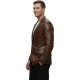 Men’s Genuine Leather Blazer – Real Sheepskin Casual Leather Jacket in Black & Brown Men’s Genuine Leather Blazer – Real Sheepskin Casual Leather Jacket in Black & Brown
