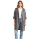 Oversized Linen Blazer with Pockets | Relaxed Fit Linen Cardigan Jacket for Women 