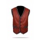 James Remar The Warriors Ajax Costume Biker Leather Vest