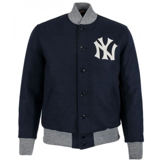 1936 Yankees Classic Navy Varsity Wool Jacket