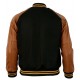 1955 Pittsburgh Steelers Varsity Brown and Black Jacket