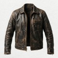 Distressed Leather Jackets