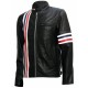 Captain America Biker Black Easy Rider Leather Jacket