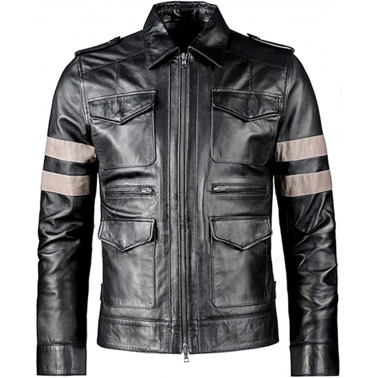 Resident Evil 6 Leon S. Kennedy Faux Leather Jacket