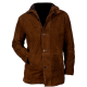 Longmire Sheriff Suede Leather Jacket – Brown Longmire Sheriff Suede Leather Jacket – Brown