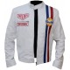 Steve McQueen 1971 Le Mans Grand Prix Leather Jacket