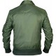 Tom Cruise Top Gun Maverick Nylon Green Bomber Jacket