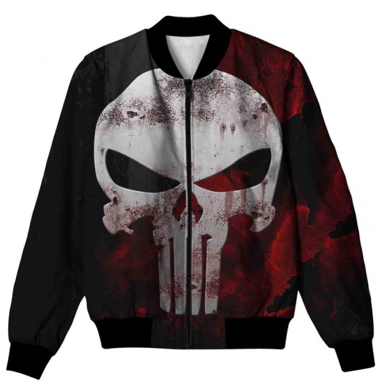 Skull All Over Printed Jacket Skull All Over Printed Jacket