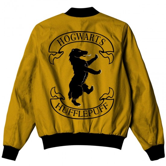 Hufflepuff All Over Printed Jacket Hufflepuff All Over Printed Jacket