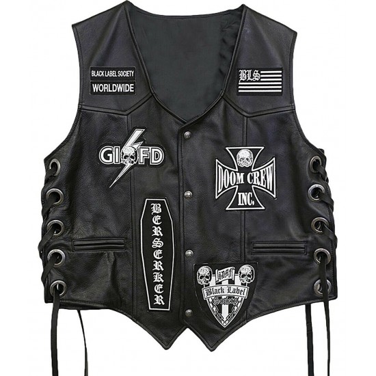 Men’s Black Label Society Vest Men’s Black Label Society Vest