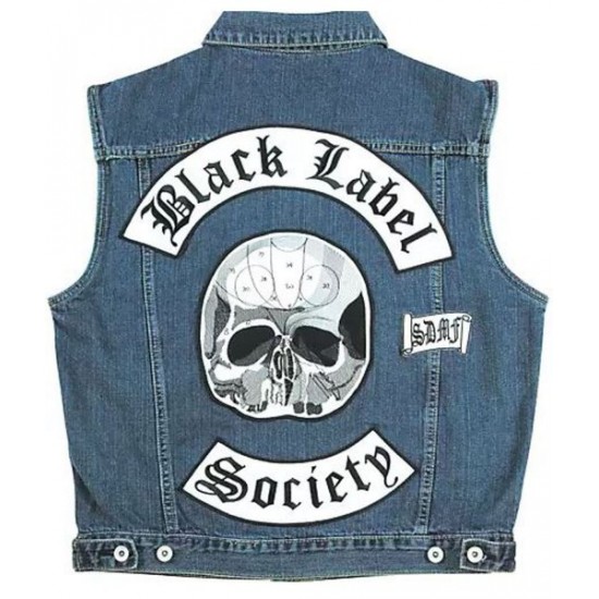 BLS Denim Blue Vest