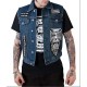 BLS Denim Blue Vest