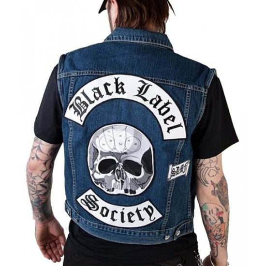 BLS Denim Blue Vest